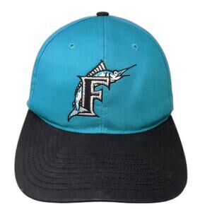 Florida Marlins MLB Twins Snapback Hat Blue Black One Size Gray Undervisor